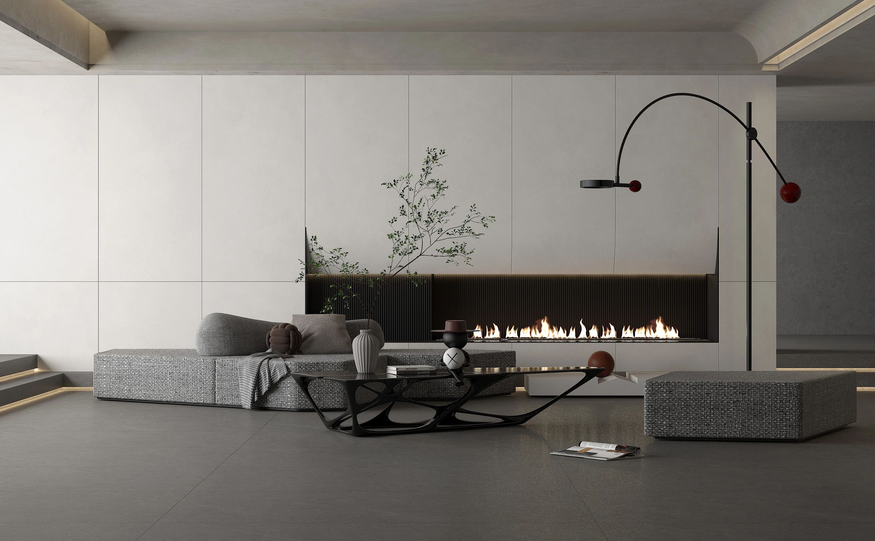 光學映像館 || 細啞干粒面，微光潛藏下的空間指引